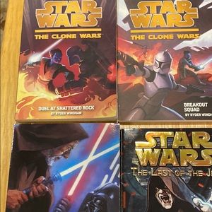 4 Star Wars books
